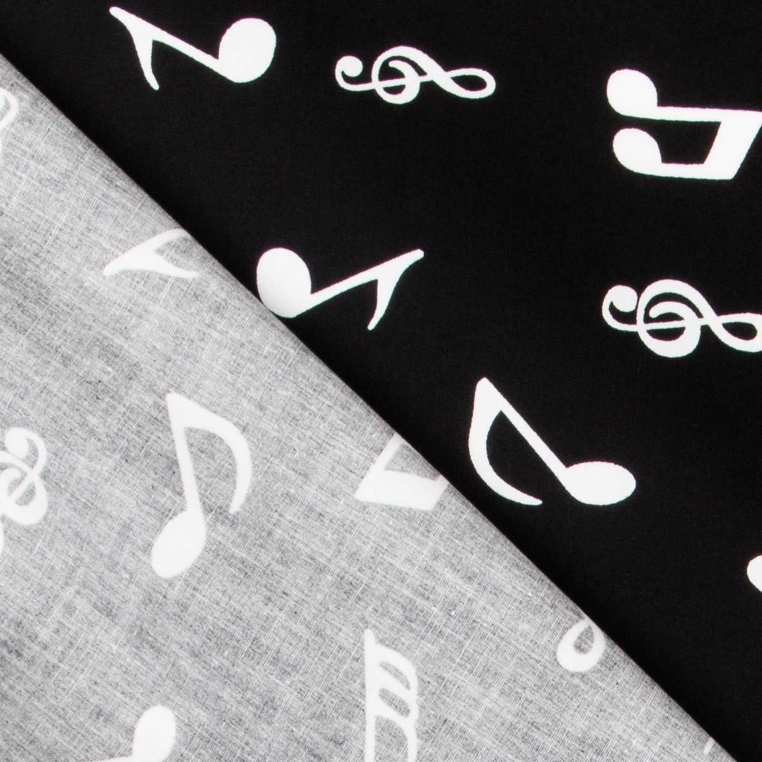 Popeline Musique Noir - Ribes y Casals