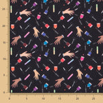 Popeline Noir Manicure - Ribes y Casals