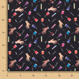 Popeline Noir Manicure - Ribes y Casals