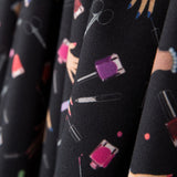 Popeline Noir Manicure - Ribes y Casals