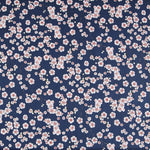 Popeline Nature Bleu Nuit - Ribes y Casals
