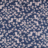Popeline Nature Bleu Nuit - Ribes y Casals