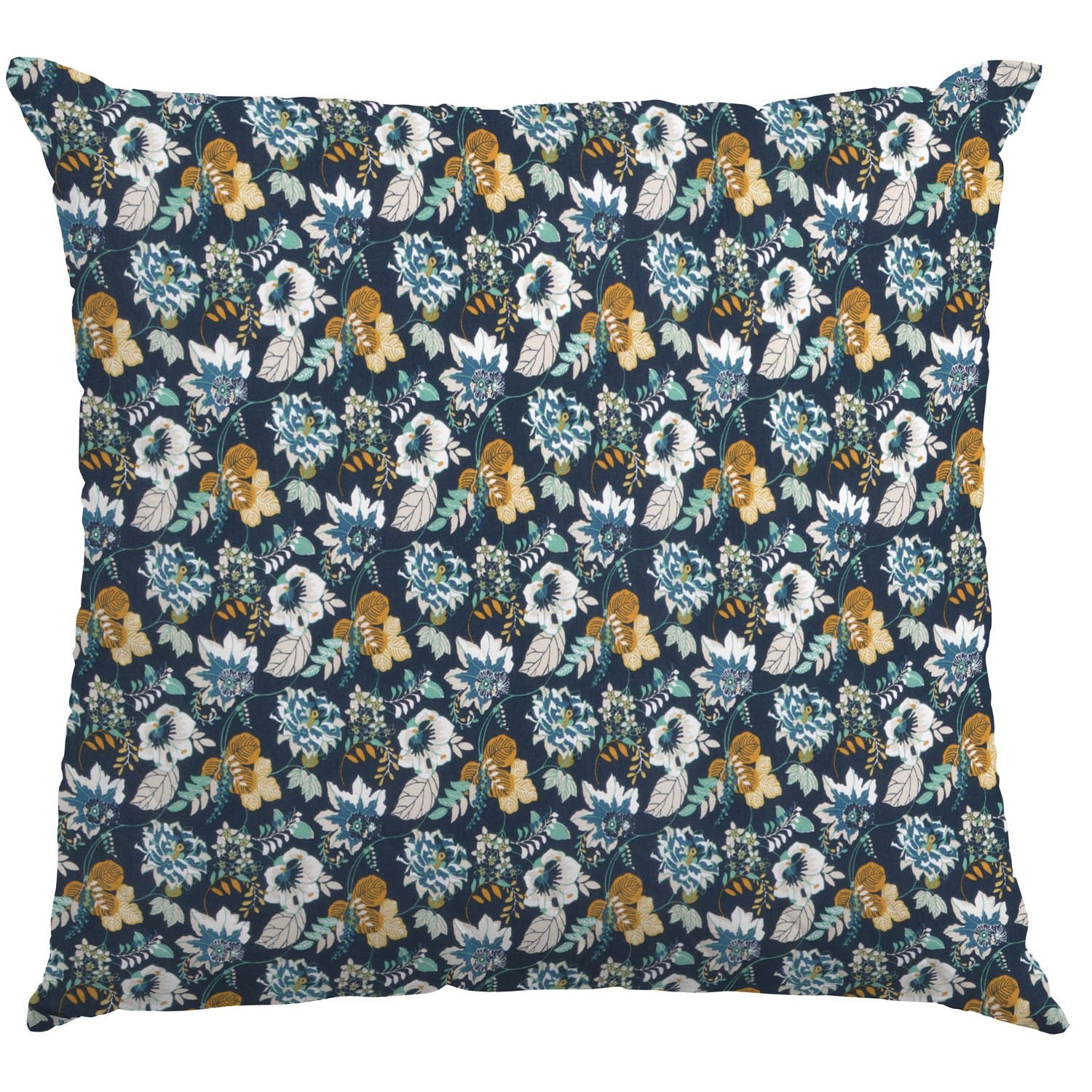 Popeline Nature Couleur Pétrole - Ribes y Casals