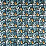 Popeline Nature Couleur Pétrole - Ribes y Casals