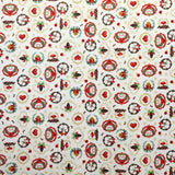 Tissu Noël Decoration Blanc Cassé - Ribes y Casals