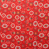 Tissu Noël Decoration Rouge - Ribes y Casals