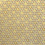 Tissu Noël Étoiles Multicolor Fond Écru - Ribes y Casals