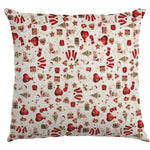 Popeline De Noël Écru - Ribes y Casals