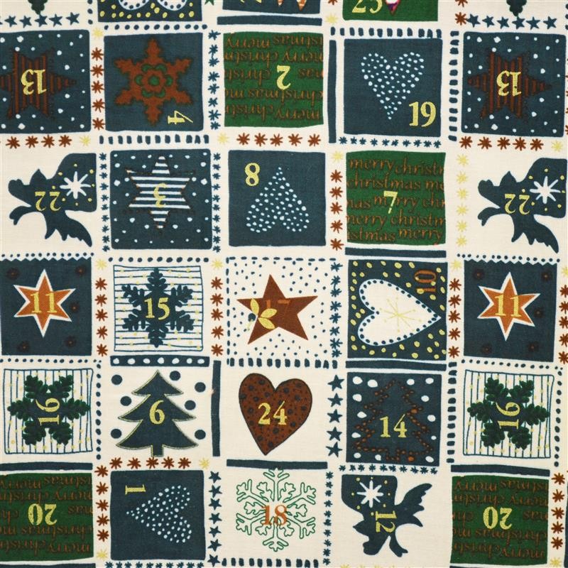 Numéros de Noël en popeline - Ribes y Casals