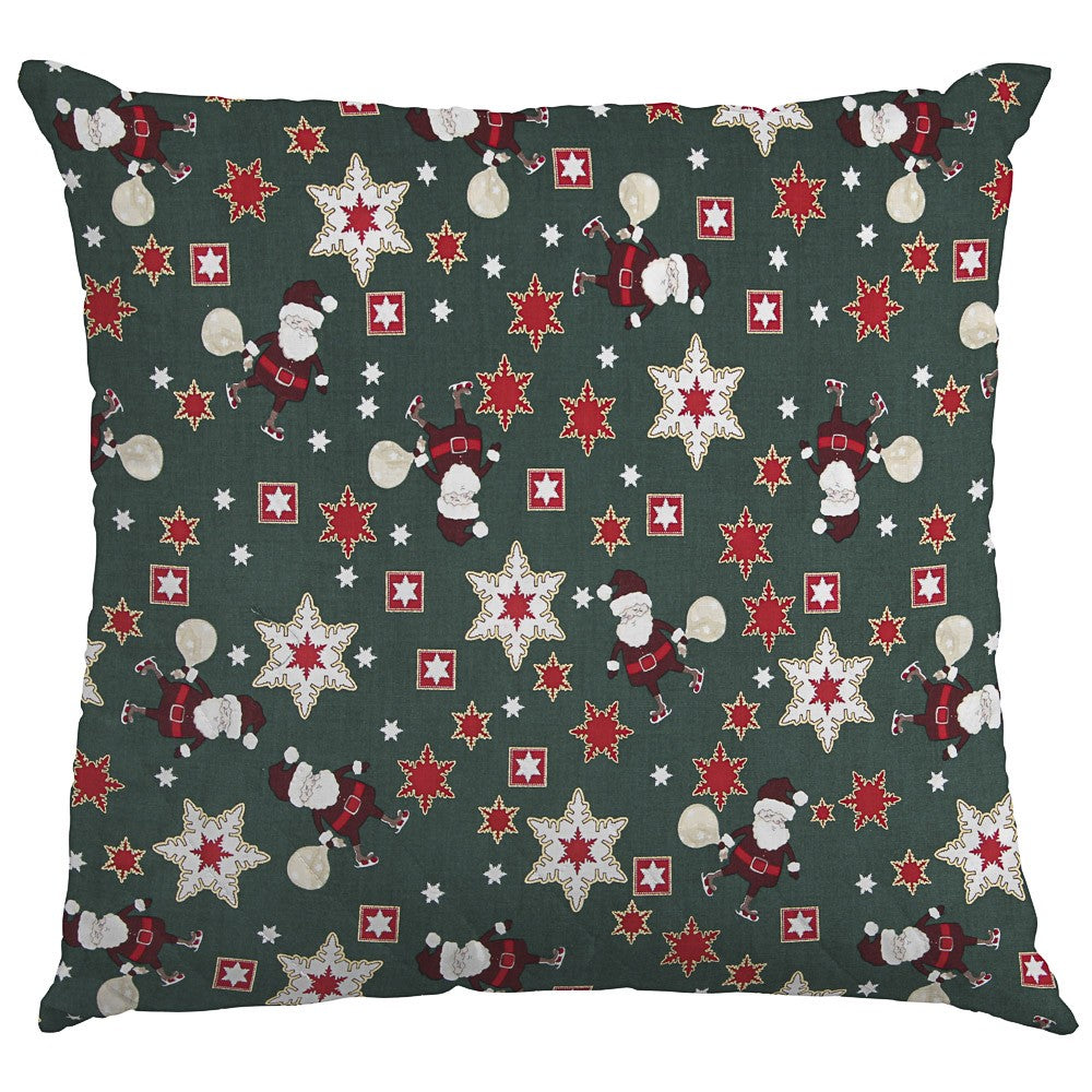 Popeline de Noël Père Noël Vert - Ribes y Casals