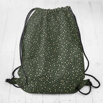 Popeline Noël Étoiles Vert - Ribes y Casals