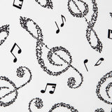 Popeline Notes Blanc - Ribes y Casals