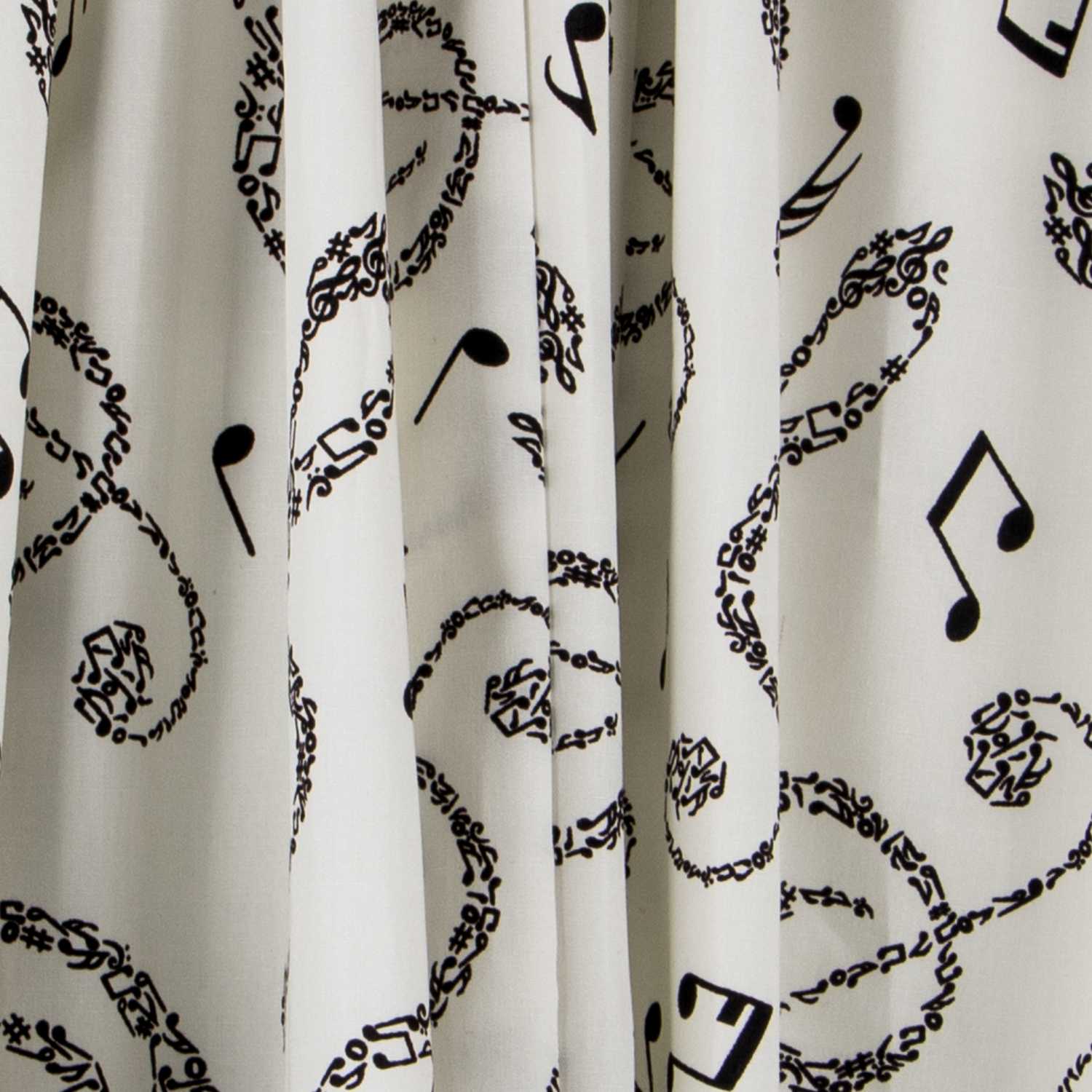 Popeline Notes Blanc - Ribes y Casals