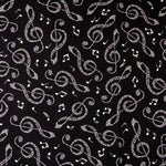 Popeline Black Notes - Ribes y Casals