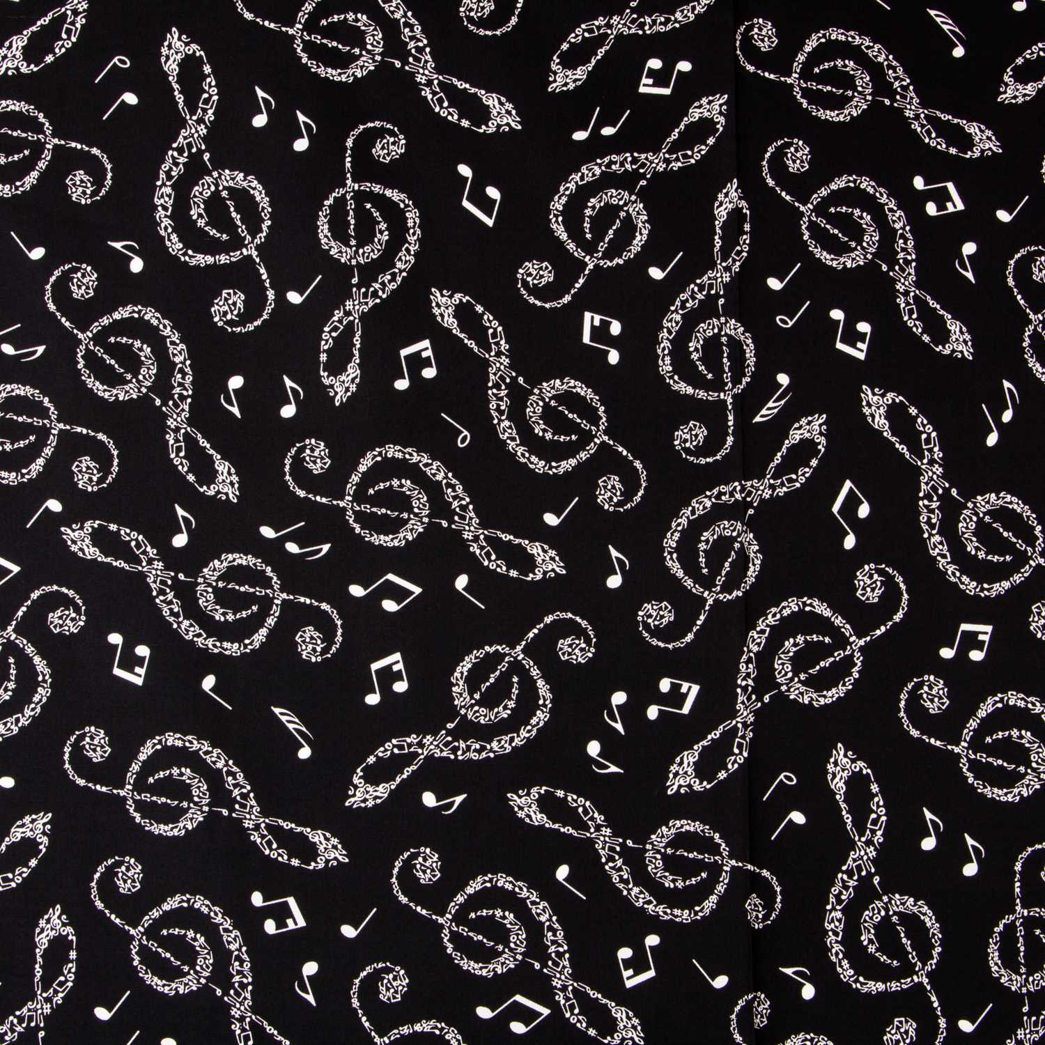 Popeline Black Notes - Ribes y Casals