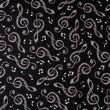 Popeline Black Notes - Ribes y Casals