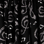 Popeline Black Notes - Ribes y Casals