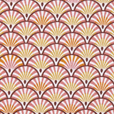 Popeline Orange Patchwork Moulins - Ribes y Casals
