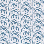 Popeline Patchwork Botanique Turquoise - Ribes y Casals