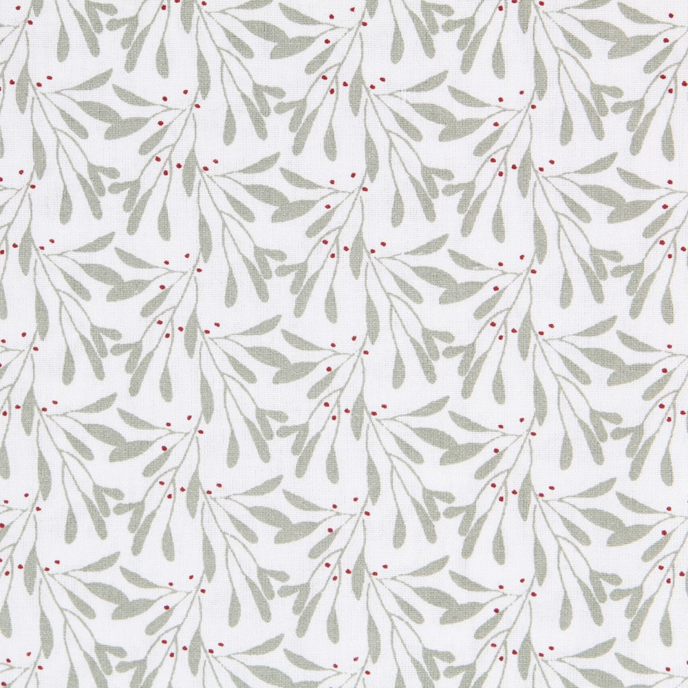 Popeline Patchwork Vert Plantes - Ribes y Casals