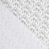 Popeline Patchwork Vert Plantes - Ribes y Casals