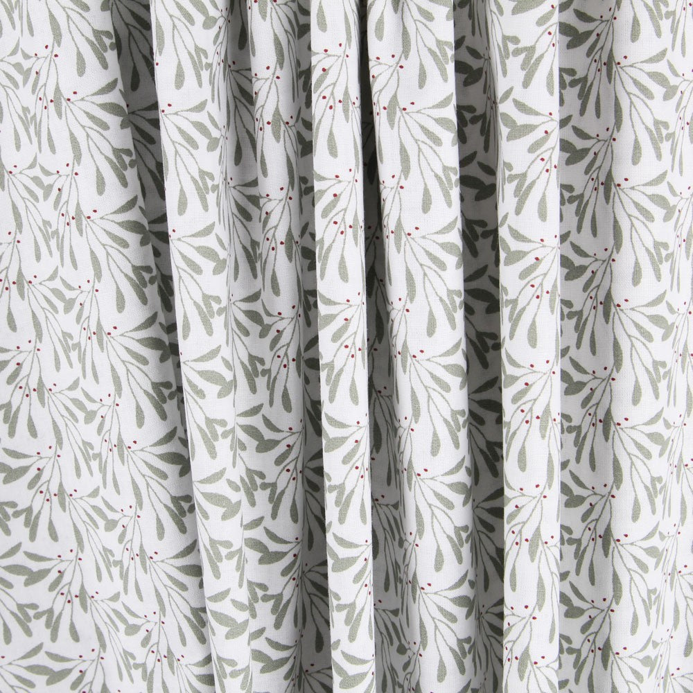 Popeline Patchwork Vert Plantes - Ribes y Casals