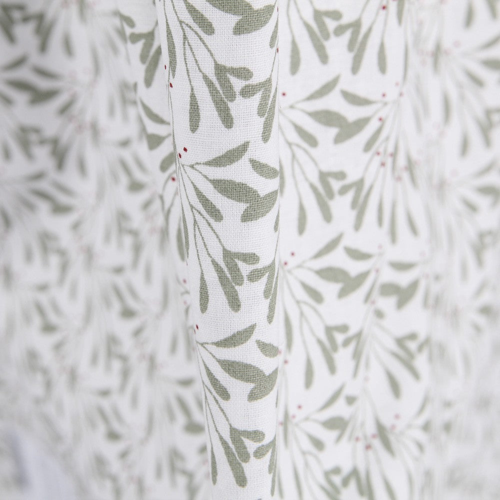 Popeline Patchwork Vert Plantes - Ribes y Casals