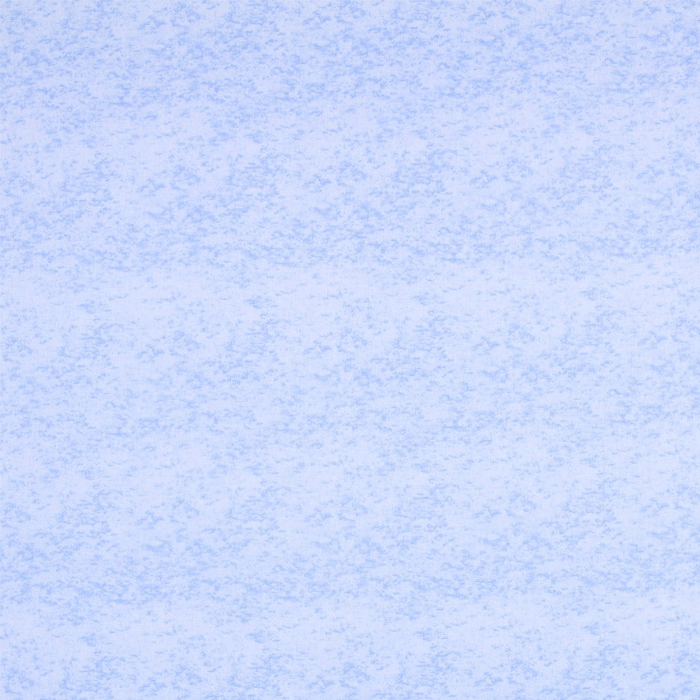 Popeline Patchwork Marbré Bleu Ciel - Ribes y Casals