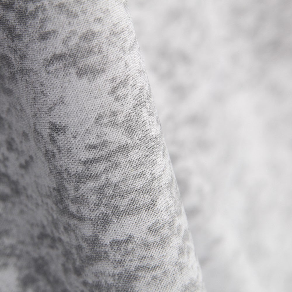 Popeline Patchwork Marbré Gris Clair - Ribes y Casals