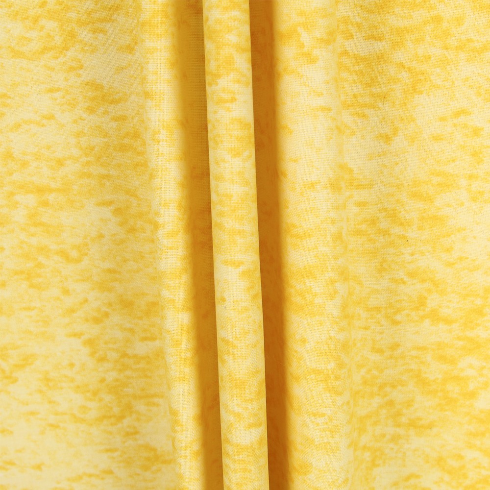 Popeline Patchwork Marbré Citron - Ribes y Casals