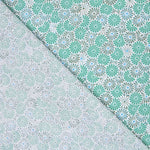 Popeline Patchwork Nikki Vert - Ribes y Casals