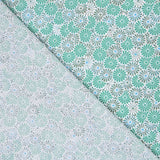 Popeline Patchwork Nikki Vert - Ribes y Casals