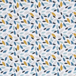 Patchwork Pétales Popeline Turquoise - Ribes y Casals