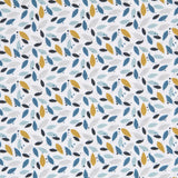 Patchwork Pétales Popeline Turquoise - Ribes y Casals