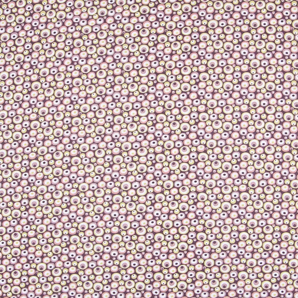 Popeline Patchwork Rétro Grenade - Ribes y Casals