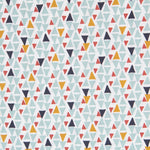 Popeline Patchwork Triangles Inversés - Ribes y Casals