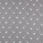 Popeline Canards Gris Moyen - Ribes y Casals