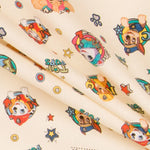 Popeline Pat&#39; Patrouille Écru - Ribes y Casals