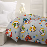 Tissu Coton Plumes Ocre Maxi - Ribes y Casals