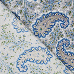 Popeline Fleurie Écrue - Ribes y Casals