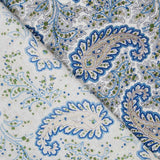 Popeline Fleurie Écrue - Ribes y Casals