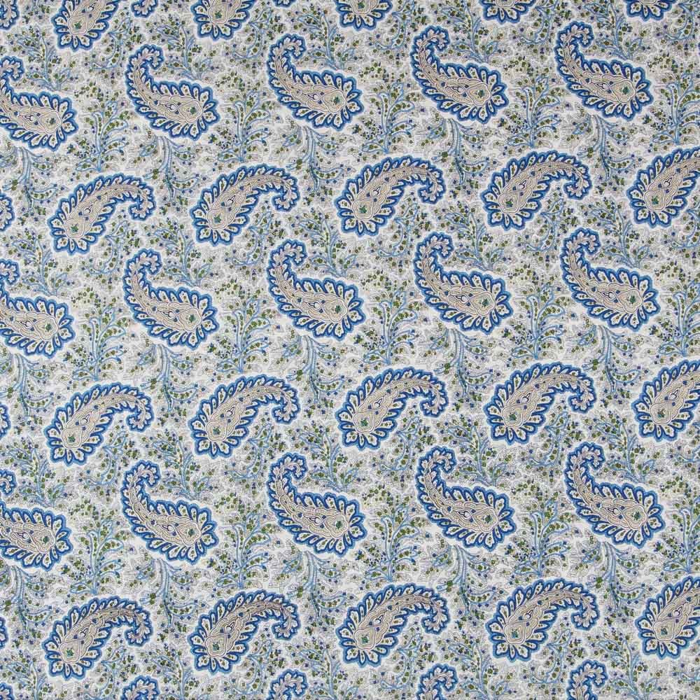 Popeline Fleurie Écrue - Ribes y Casals