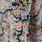 Popeline Noire à Pois - Ribes y Casals