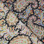 Popeline Noire à Pois - Ribes y Casals