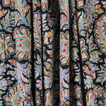 Popeline Noire à Pois - Ribes y Casals