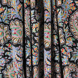 Popeline Noire à Pois - Ribes y Casals