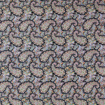 Popeline Noire à Pois - Ribes y Casals