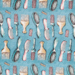 Popeline Peignes Turquoise - Ribes y Casals