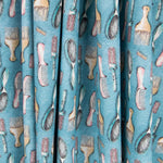 Popeline Peignes Turquoise - Ribes y Casals