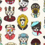 Popeline Personnalités Animaux - Ribes y Casals